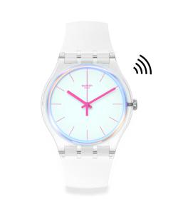 SWATCH POLAWHITE PAY! 41MM SO29K116-5300