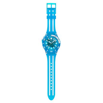 SWATCH SCUBA BLUE FIRE 44MM SSCU09S100