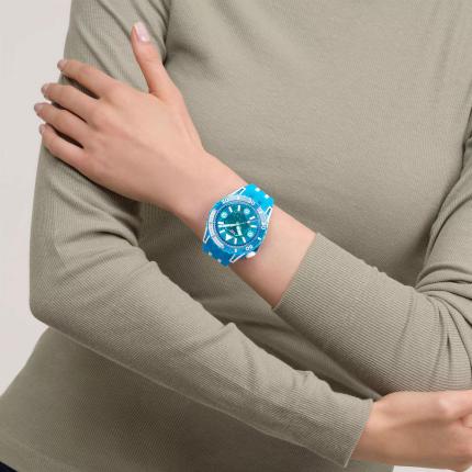 SWATCH SCUBA BLUE FIRE 44MM SSCU09S100