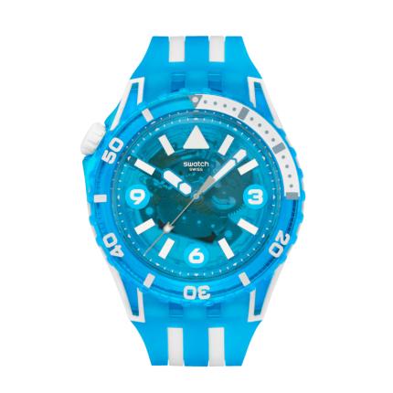 SWATCH SCUBA BLUE FIRE 44MM SSCU09S100