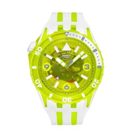 SWATCH SCUBA EGG YOLK 44MM SSCU09J100