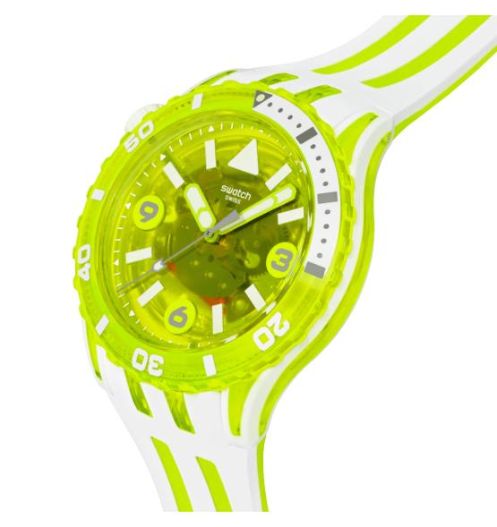 SWATCH SCUBA EGG YOLK 44MM SSCU09J100