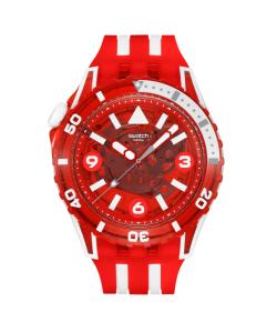 SWATCH SCUBA LION'S MANE 44MM SSCU09R100