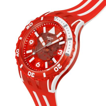 SWATCH SCUBA LION'S MANE 44MM SSCU09R100