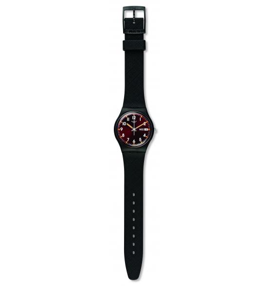 SWATCH GENT SIR RED 34MM SO28B704