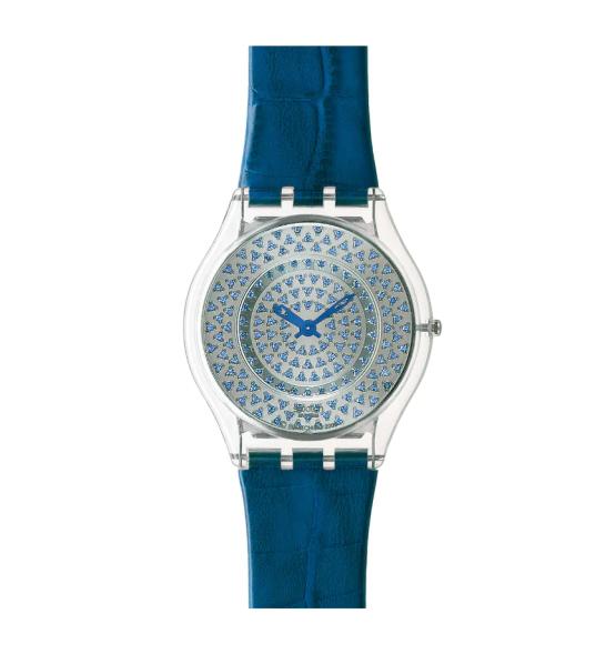 SWATCH SKIN BLUE LUSTROUS BLIS 34MM SFZ111