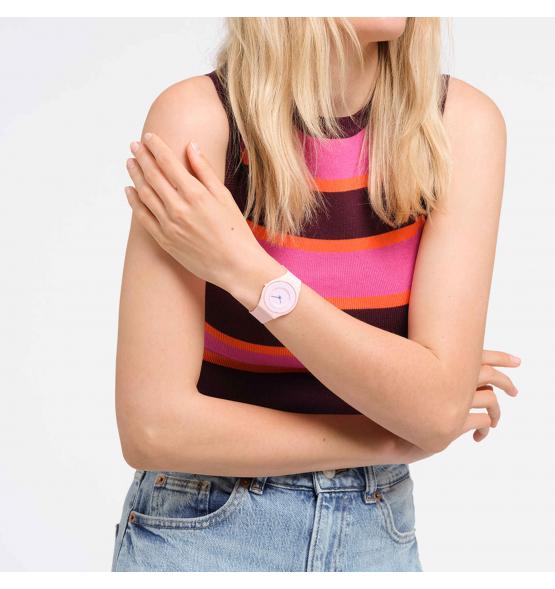 SWATCH SKIN CARICIA ROSA 34MM SS09P100