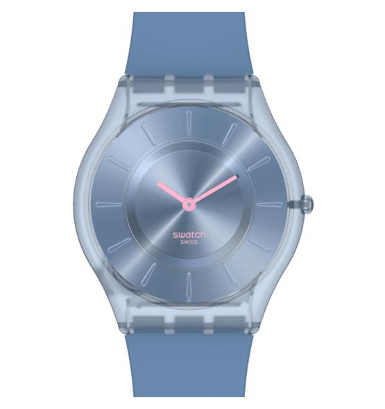SWATCH SKIN CLASSIC DENIM BLUE 34MM SS08N100-S14
