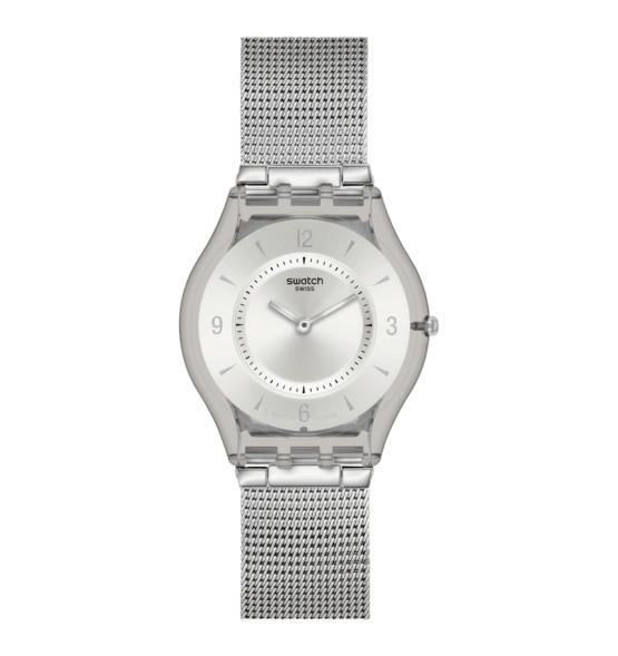 SWATCH SKIN CLASSIC METAL KNIT 34MM SS08M100M