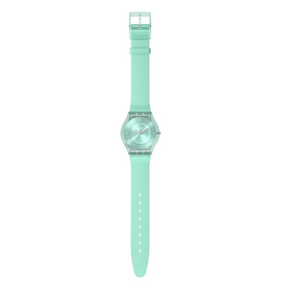 SWATCH SKIN CLASSIC PASTELICIOUS TEAL 34MM SS08L100