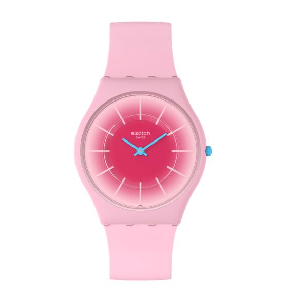 SWATCH SKIN CLASSIC RADIANTLY PINK 34MM SS08P110