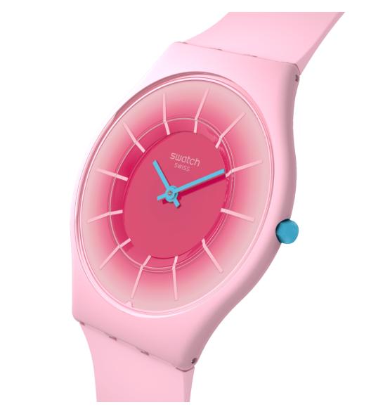 SWATCH SKIN CLASSIC RADIANTLY PINK 34MM SS08P110