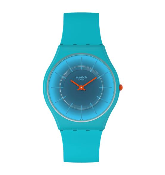 SWATCH SKIN CLASSIC RADIANTLY TEAL 34MM SS08N114