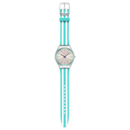 SWATCH SKIN IRONY BEACH HOURS 38MM SYXS160