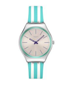 SWATCH SKIN IRONY BEACH HOURS 38MM SYXS160