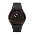 SWATCH SKIN IRONY BRUCHED RED 42MM SS07B106