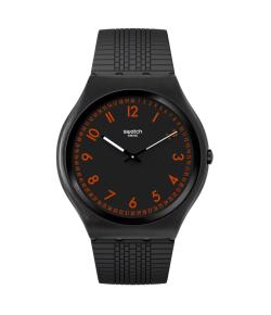 SWATCH SKIN IRONY BRUCHED RED 42MM SS07B106