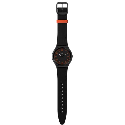 SWATCH SKIN IRONY BRUCHED RED 42MM SS07B106