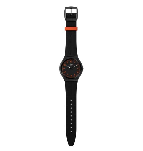 SWATCH SKIN IRONY BRUCHED RED 42MM SS07B106