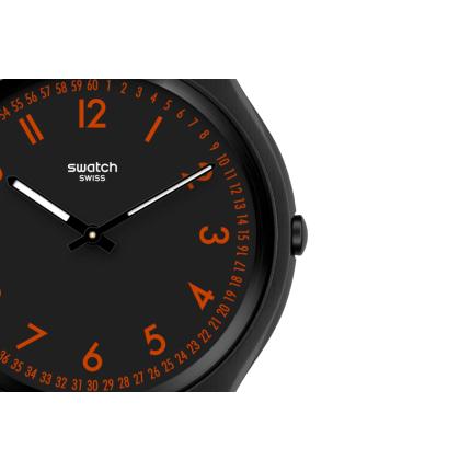 SWATCH SKIN IRONY BRUCHED RED 42MM SS07B106