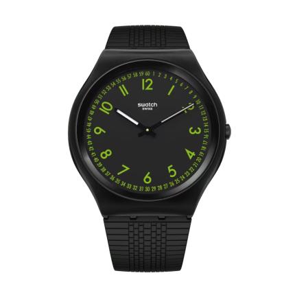 SWATCH SKIN IRONY BRUSHED GREEN 42MM SS07B108