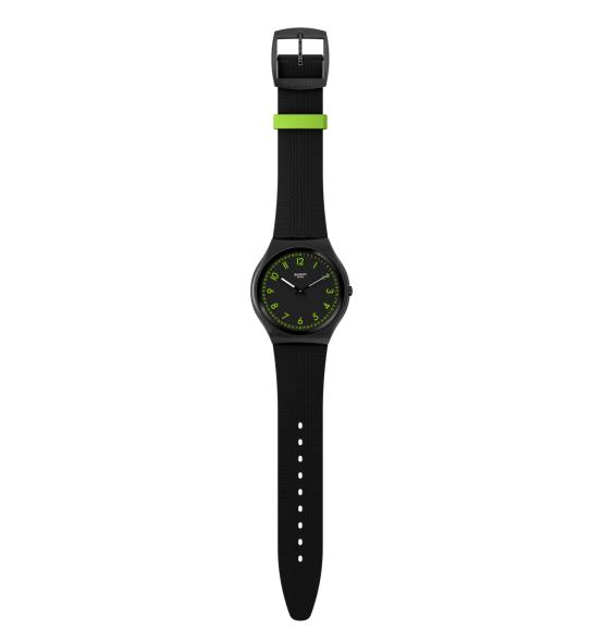 SWATCH SKIN IRONY BRUSHED GREEN 42MM SS07B108