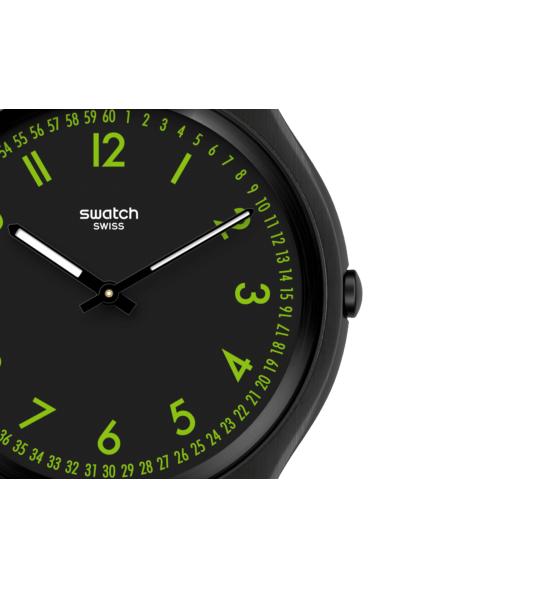 SWATCH SKIN IRONY BRUSHED GREEN 42MM SS07B108