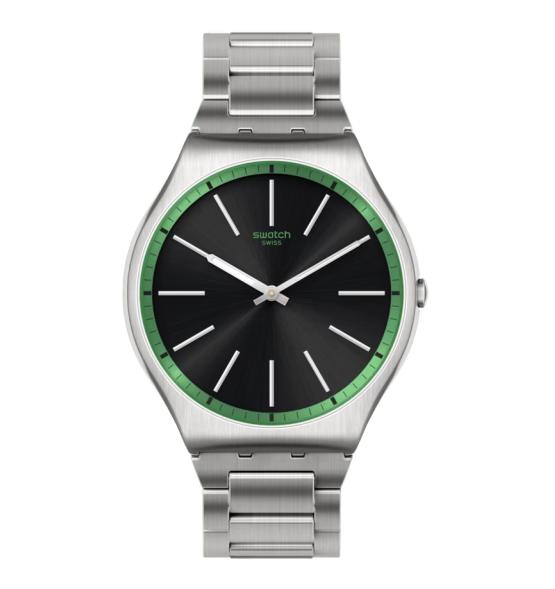 SWATCH SKIN IRONY GREEN GRAPHITE 42MM SS07S128G