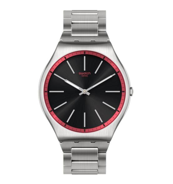 SWATCH SKIN IRONY RED GRAPHITE 42MM SS07S129G