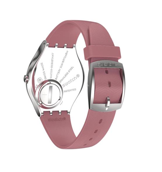 SWATCH SKIN IRONY ROSE MOIRE SYXS135