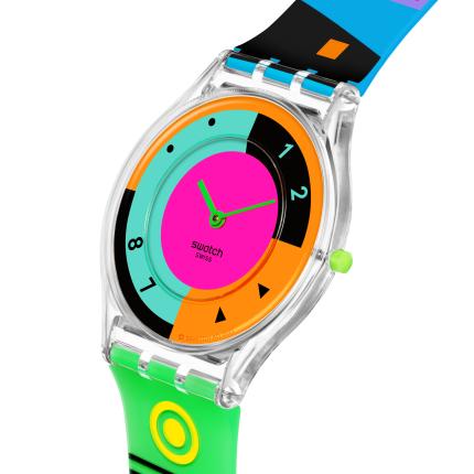 SWATCH SKIN NEON HOT RACER 34MM SS08K119