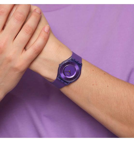 SWATCH SKIN PURPLE TIME 34MM SS08V103