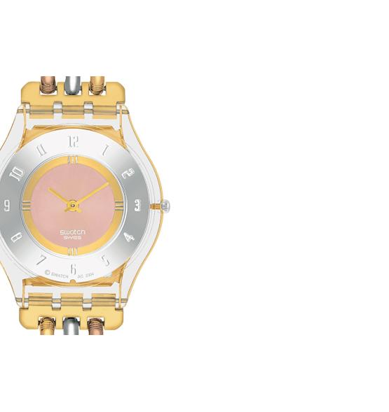 SWATCH SKIN TRI-GOLD AGAIN 34MM SS08K101A