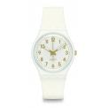 SWATCH GENT WHITE BISHOP 34MM SO28W106-S14