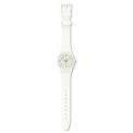 SWATCH GENT WHITE BISHOP 34MM SO28W106-S14