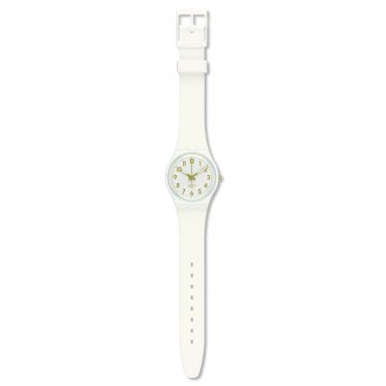 SWATCH GENT WHITE BISHOP 34MM SO28W106-S14