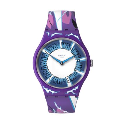 SWATCH X DRAGONBALL Z GOHAN 41MM SUOZ345