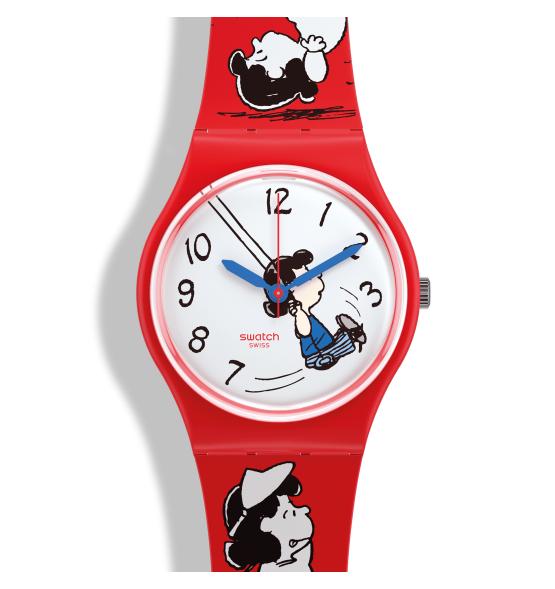 SWATCH X PEANUTS GENT KLUNK! 34MM SO28Z106