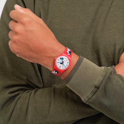 SWATCH X PEANUTS GENT KLUNK! 34MM SO28Z106