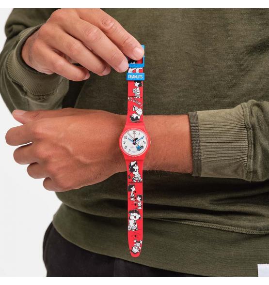 SWATCH X PEANUTS GENT KLUNK! 34MM SO28Z106