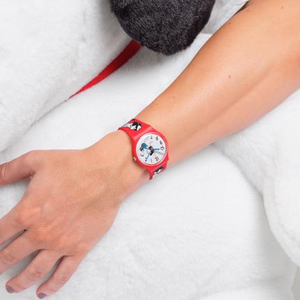 SWATCH X PEANUTS GENT KLUNK! 34MM SO28Z106
