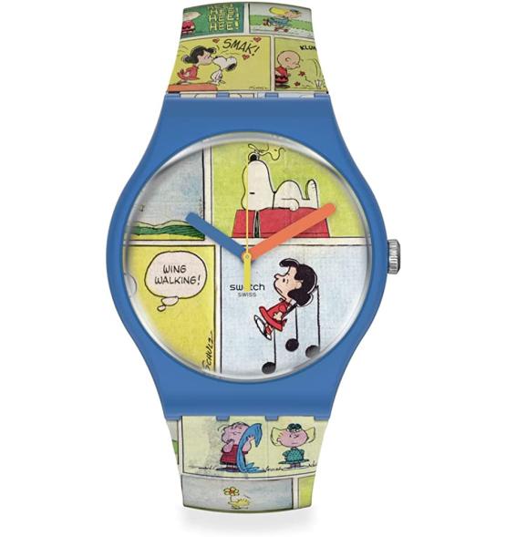 SWATCH X PEANUTS NEW GENT SMAK! 41MM SO29Z108