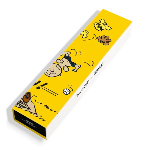 SWATCH X PEANUTS NEW GENT POW WOW 41MM SO29Z101