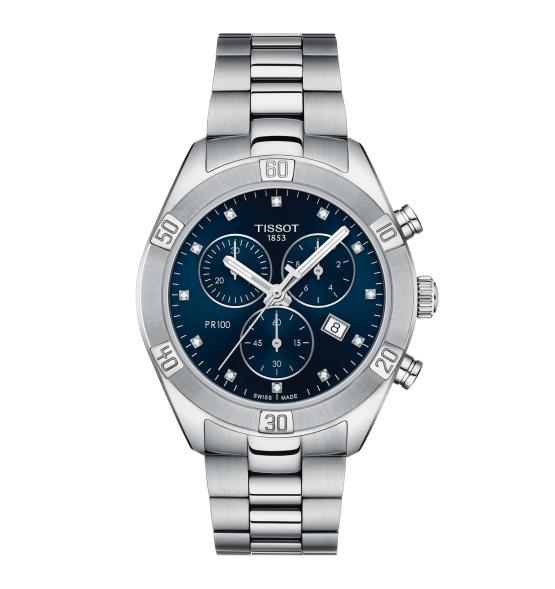 TISSOT PR 100 SPORT CHIC CHRONOGRAPH 38MM T101.917.11.046.00