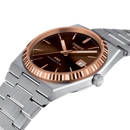 TISSOT PRX 40MM STEEL & 18K GOLD BEZEL T931.407.41.291.00
