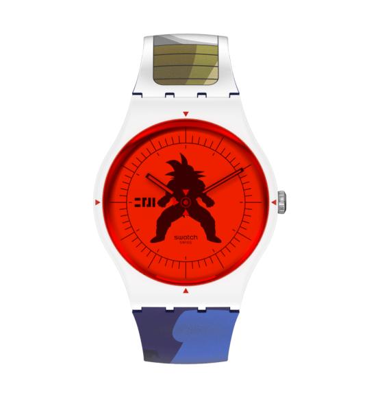 SWATCH X DRAGONBALL Z VEGETA 41MM SUOZ348