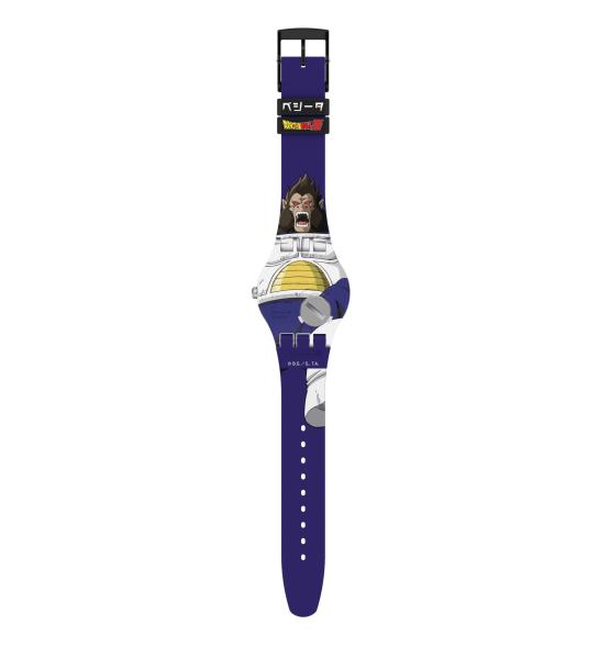 SWATCH X DRAGONBALL Z VEGETA 41MM SUOZ348