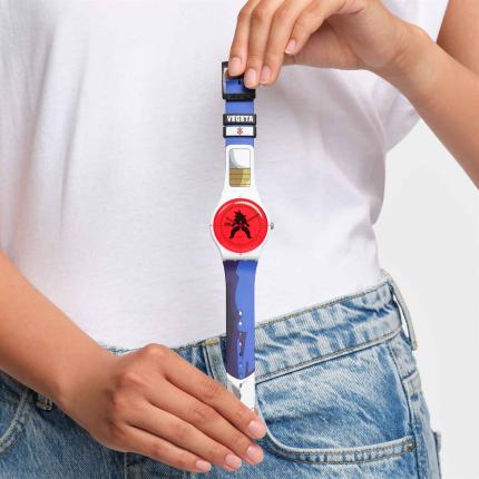 SWATCH X DRAGONBALL Z VEGETA 41MM SUOZ348